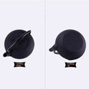 Style Cast Iron Kettle Teapot Comes With Strainer Tea Pot 300ml (Black) F7S2