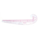 Styling design plastic ruler 3 in 1 french hip straight curve comma ruler too&M