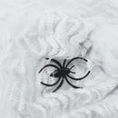Halloween Scary Party Scene Props White Stretchy Cobweb Spider Web Horror H O1P2