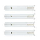4Pcs White Plastic Rod Holder For Marine Boat Kayak Yacht, Hardware Included