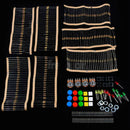 Electronic Parts Pack KIT for ARDUINO component Resistors Switch Button GXTEUS