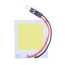 48 smd cob led 3w 12v white light car interior panel lights dome lamp bulbHP
