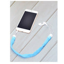 Headphones Organizer Storage Earphones Case Cords Holder Organizer purple