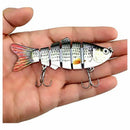 1pcs 100mm/18g Luya bait Lure Soft Bait with Hook ,fly fishing games reels