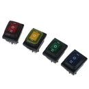 1PC 30A/250V 6Pin Waterproof  Auto Boat Toggle Rocker Switch with LED 12V OZ