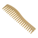 Anti-static Wide Tooth Comb Barber Heat Resistant for Curly Hair Golden
