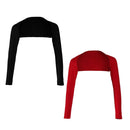2pcs Ladies Ramadan Muslim Islamic One Piece Arm Cover Shrug  Tops