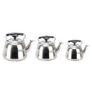 1L Stainless Steel Whistling Tea Kettle Pot Infuser Kitchen Restaurant Use