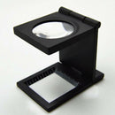 10X Folding Magnifier 27mm Optical Glass Loupe Handsfree Stamp_Jeweler