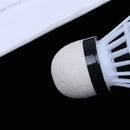 12 Pcs White Plastic Badminton Ball Shuttlecocks Sport Training Sport PG FT