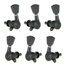 6Pcs Zinc Alloy Iron Tuning Pegs Keys Lock String for Acoustic/Electric Guitar