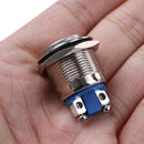 1Pc 19mm waterproof momentary metal push button switch high head switches M&O