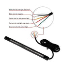 Flexible Motorcycle 48 LED Car Tail Brake Turn Signal License Plate Light S A