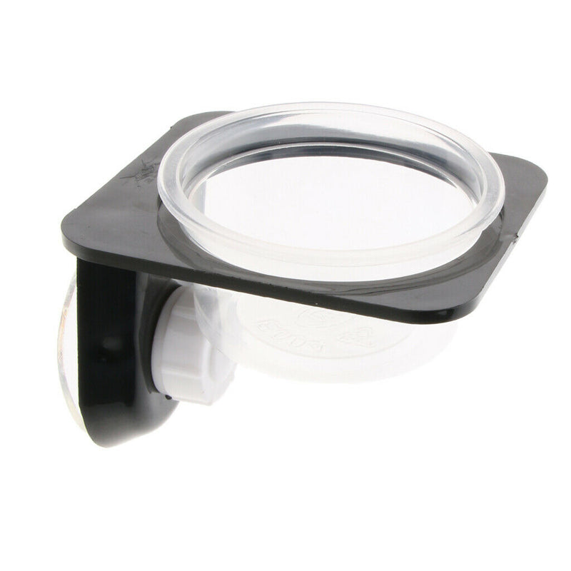 4Pcs Gecko Feeder Ledge Reptile Feeder Plastic Bowls for Reptiles Food and Water