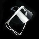 1pc Reusable Anti-Fog Clear PET Mouth Shield for Restaurant Beauty Salon A