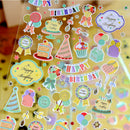 Album Scrapbook Calendar Diary Planner Card Retro Stickers Decoration SE