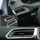 Car Accessories Lr Air-Conditioning Outlet Decorative Cover Abs For Peugeot