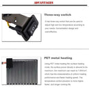 2 Set Motorcycle ATV Snowmobile Scooter Heated Pads Hot Pads Handlebars Grip 12V