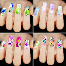 Elegant and fashion style 50 Sheets Watermark Stickers Temporary Tattoos DI
