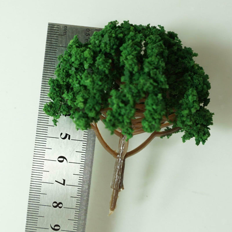 20pcs Landscape Pieces Green Tree Multi-scale DIY Projects Landscape Layout