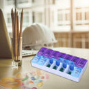 7 Days 14 Grids Pill Box Organizer Medicine Container Holder Week Storage Tablet