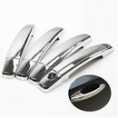Door Handle Trim Chrome Handle Cover Trim Set for Opel Astra H 2004-2009 Ca I4G1