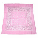 Bandanas scarf Hip Hop Rock headband hair scarf for dance Sport bike - pink O8H3