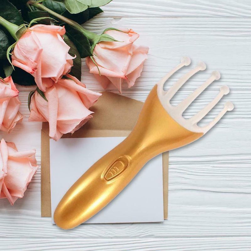 Steel Ball Head Massage Relax Scalp Massager Tool Headache Stress Release Comb