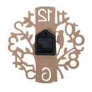 Create Design 30Cm Tree Shape Mute Wall Clocks Home Decor Modern Novelty Wo T3A4