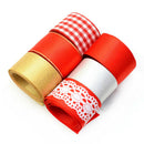 27 Christmas Grosgrain Ribbon Trims For Wedding Party Gift Wrapping Supplies