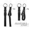 Jacket Holder Gripper Add Bag Handbag Clip Use to Carry Anti-theft Luggage Strap