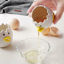 Egg Yolk Props Separator Creative Ceramic Cartoon Kitchen Gadget Sieve Tool