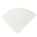 Fan Shape Foot Seam Ruler Quilting Patchwork Scrapbook DIY Sewing Tools