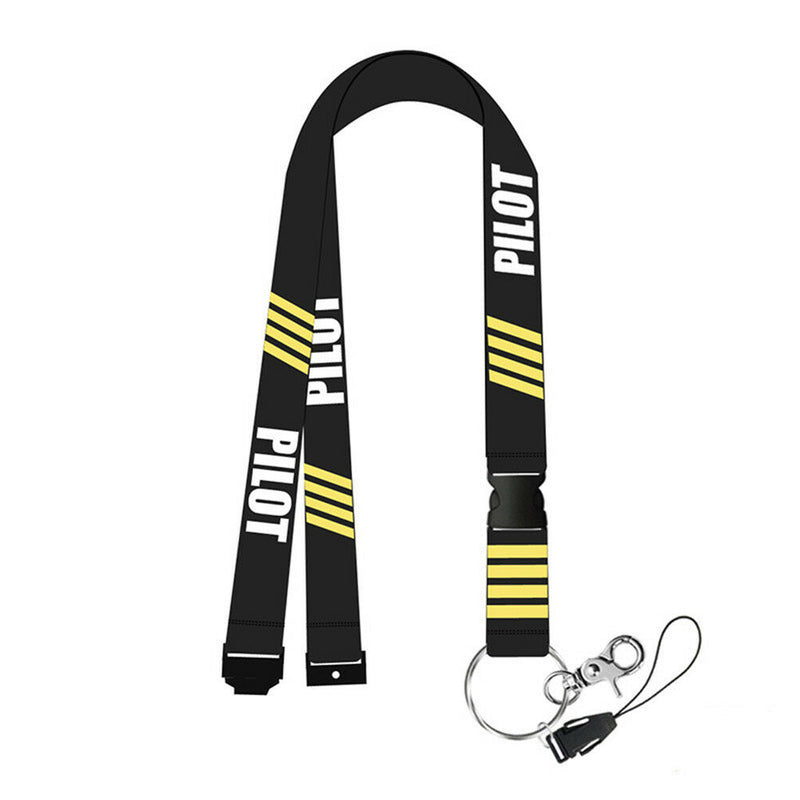 remove before flight fashion pilot lanyards for key neck strap id card badge*LJ