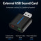 Vention Sound Card USB to 3.5mm Jack Female Headphone External Audio Card