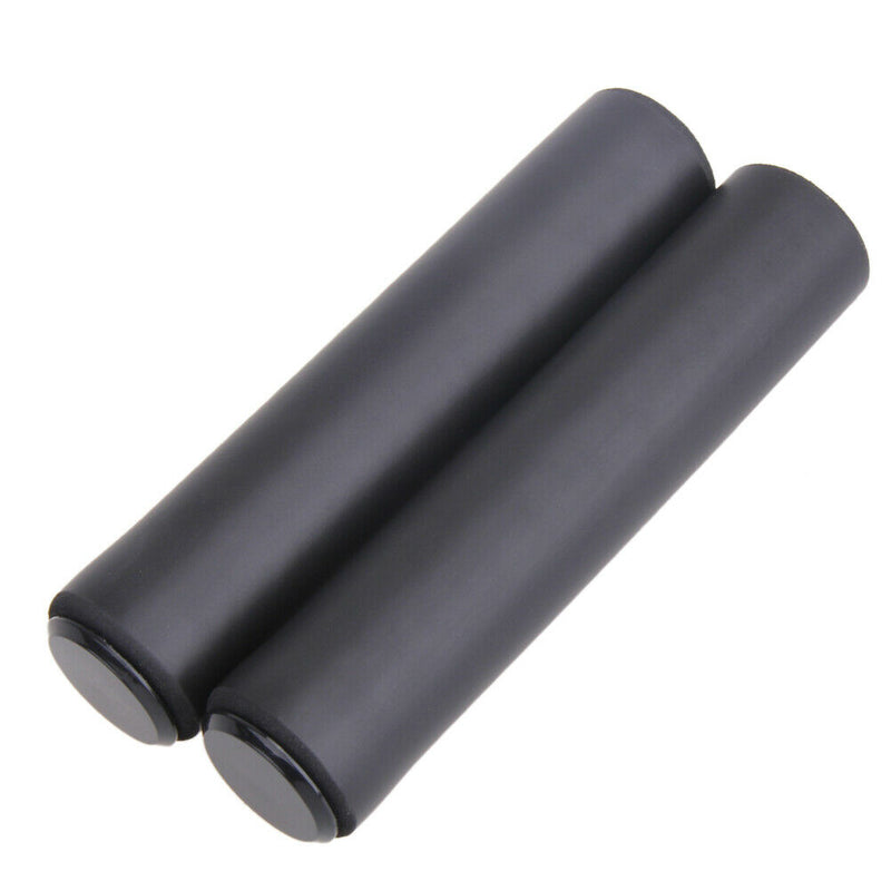 Bike Grips UltraLight Silicone Material Handlebar MTB Bicycle Grip(Black)