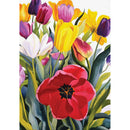 Vibrant Flower Diamond Painting DIY Full Round Drill 5D Needlework (B2432) A
