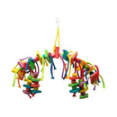 Bird Knots Block Chewing Toys-Parrot Toys Bird Toys (For Large Birds Macaw