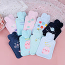 350ML Cartoon Animal And Flower Plush Hand Warmers Bag PVC Hot Water Bottle