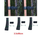 90cm Adjustable Soft Rubber Plant Tie Heavy Duty Lock Support Tie for Shrubs x3
