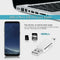 USB2.0 Micro USB OTG Card Reader for TF SD Memery Card for PC Phone (White)