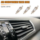 100pcs Auto Air Conditioning Repair Valve Cores R12 Car A/C Valve Cores White