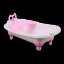 Plastic Bathroom Furniture Bathtub Bath Tub For 1/6  Sized Dolls3cT