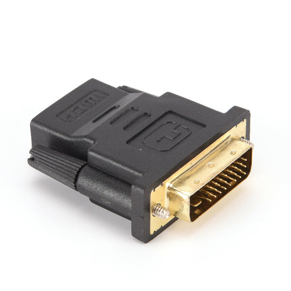 DVI-D 24+1 Dual Link Male to HDMI Female Adapter Converter Connector LJ