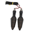 12V 15LED turn signal dagger shaped motorcycle tail stop signal indicators OZ