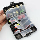 Tackle Bit Box Carp Fishing Hook Anglers Lead Clips Rig Storage Box Tool New