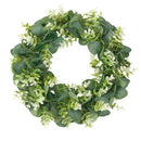 17inch Door Wreath Home Wall Window Front Door Green Leaf Garland Celebration