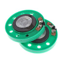 2Pcs 36Mm Diameter Aluminum Shell Internal Magnet Speaker 16 Ohm 0.25W ME