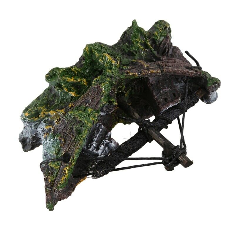 Boat ornament in fish tank Fishing decoration 100% Safety tank decoration