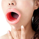 Red Elastic Silicone Rubber Lips Face Exerciser Muscle Lips Trainer Tightener